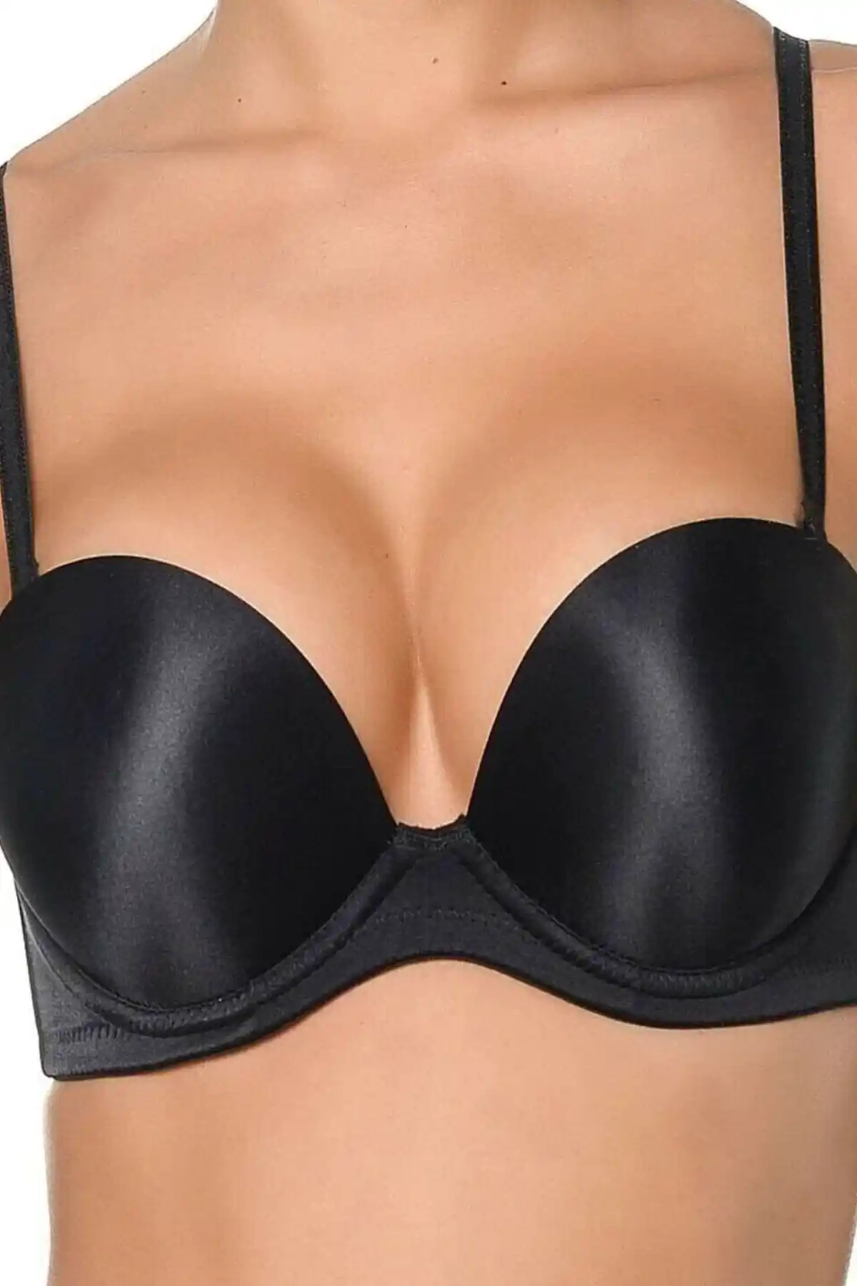 Cindy Sihirli Bra Siyah Sütyen Şık Model