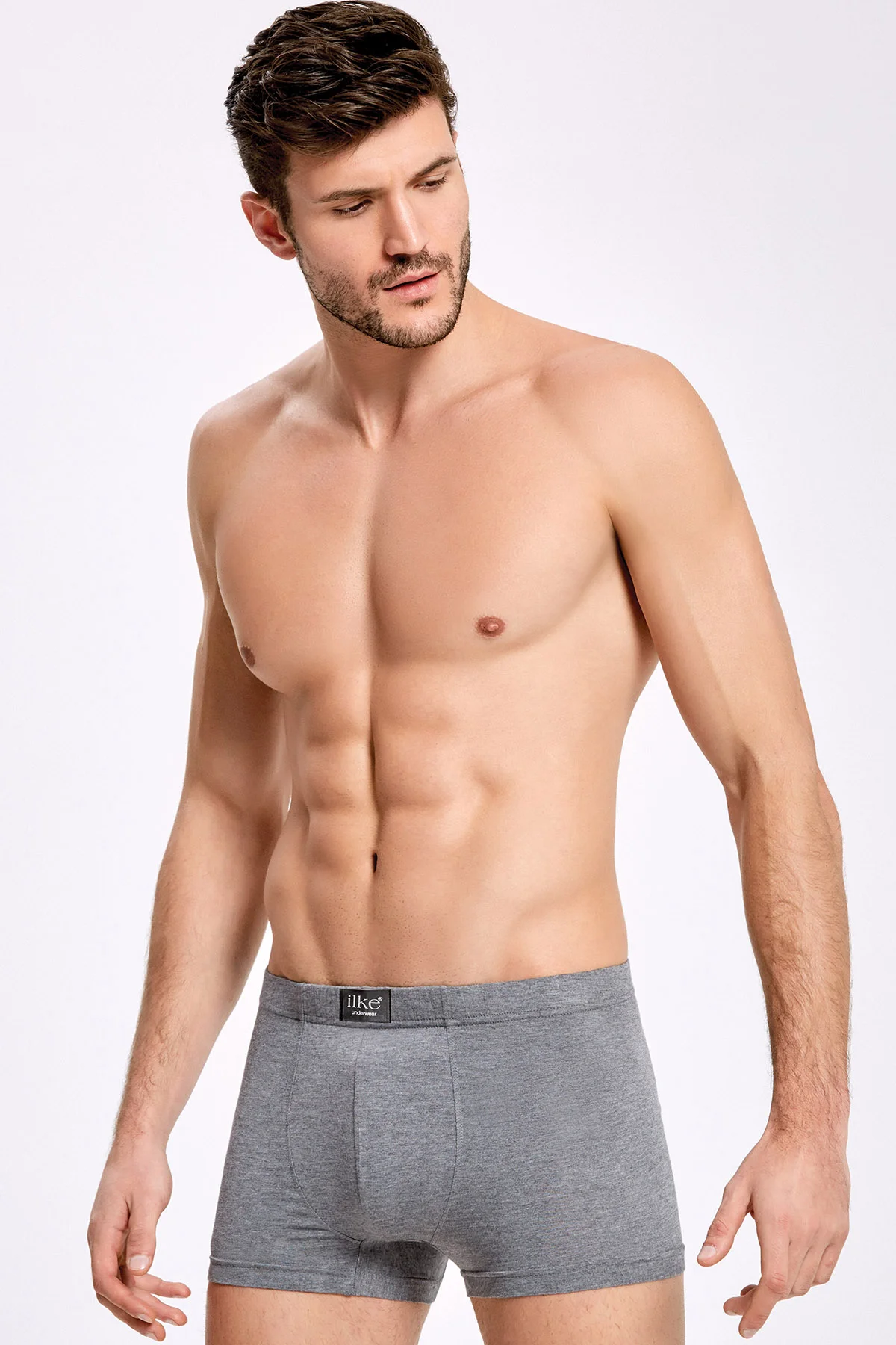 Erkek Likralı Bambu Boxer