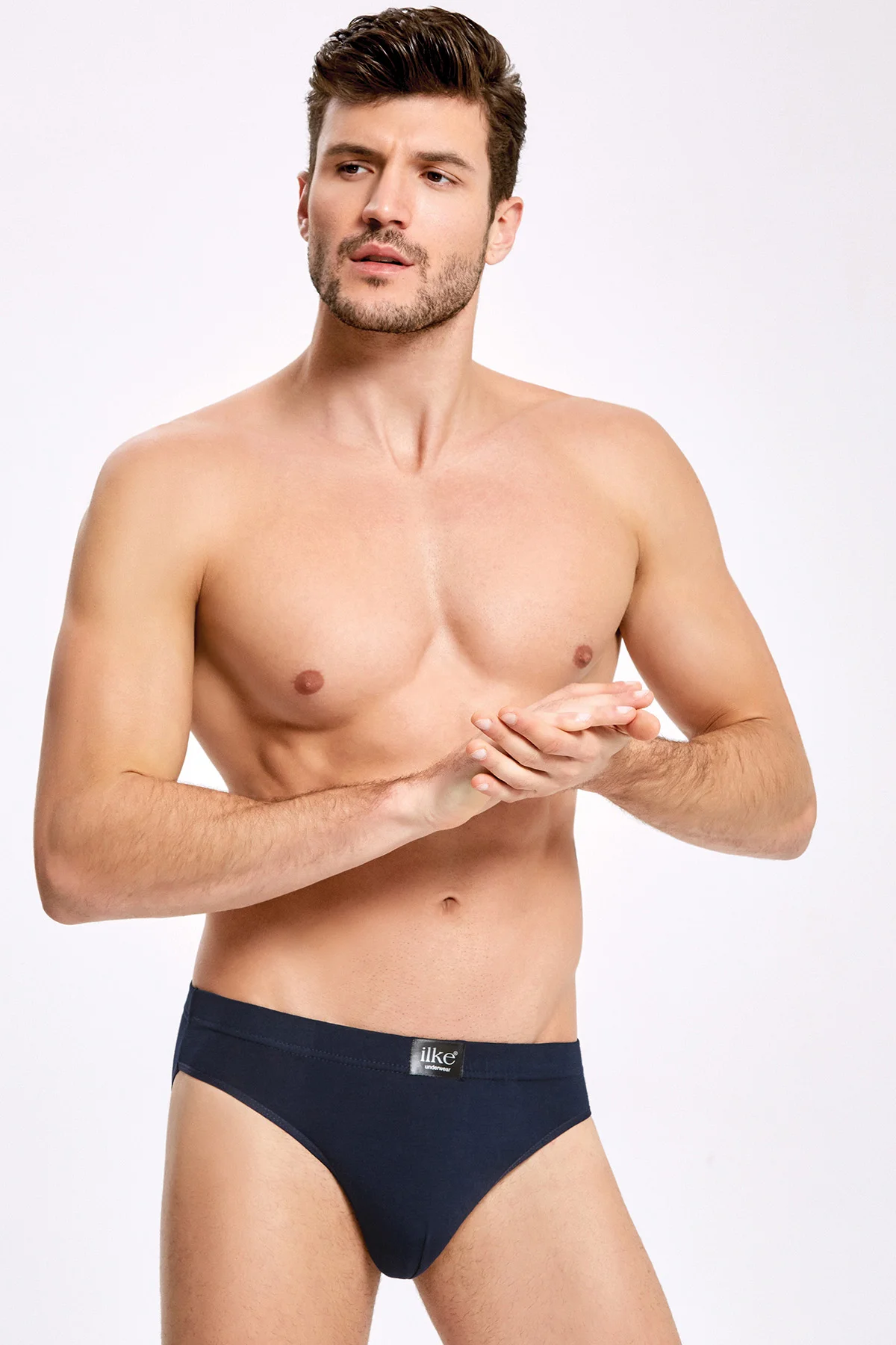 Erkek Likralı Bambu Klasik Slip