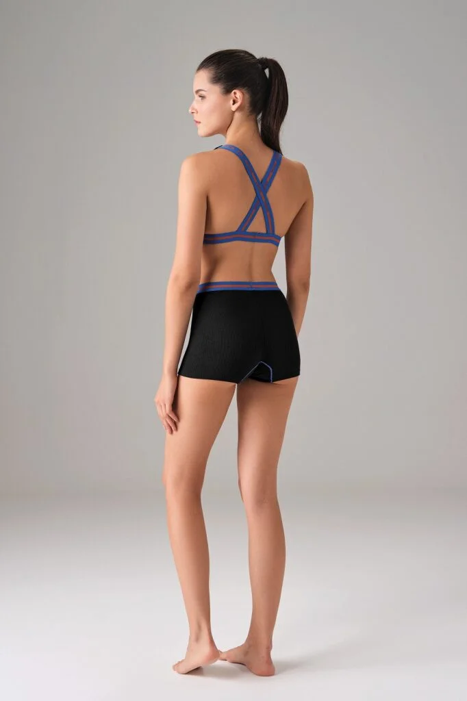 Kadın Siyah Modal Slim Fit Boxer Külot