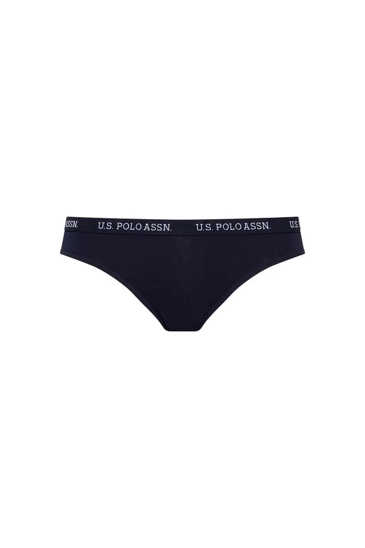 Lacivert Fuşya Beyaz Pamuklu Kadın Slip 3’lü Set U.S. Polo Assn.