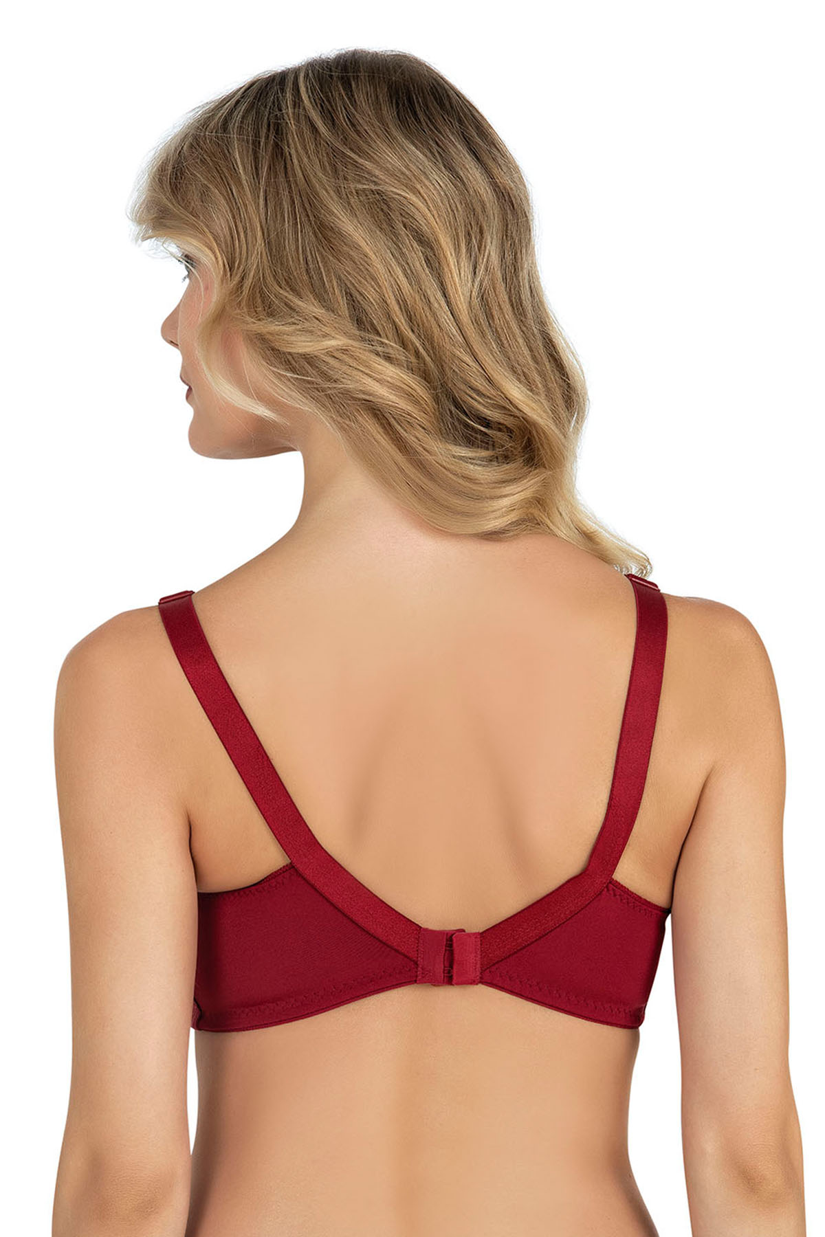Mikrofiber Kadın Geniş Askılı Toparlayıcı Düz Sütyen