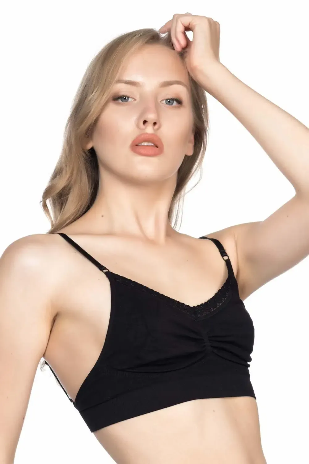 Agraflı Siyah Minimizer Korse