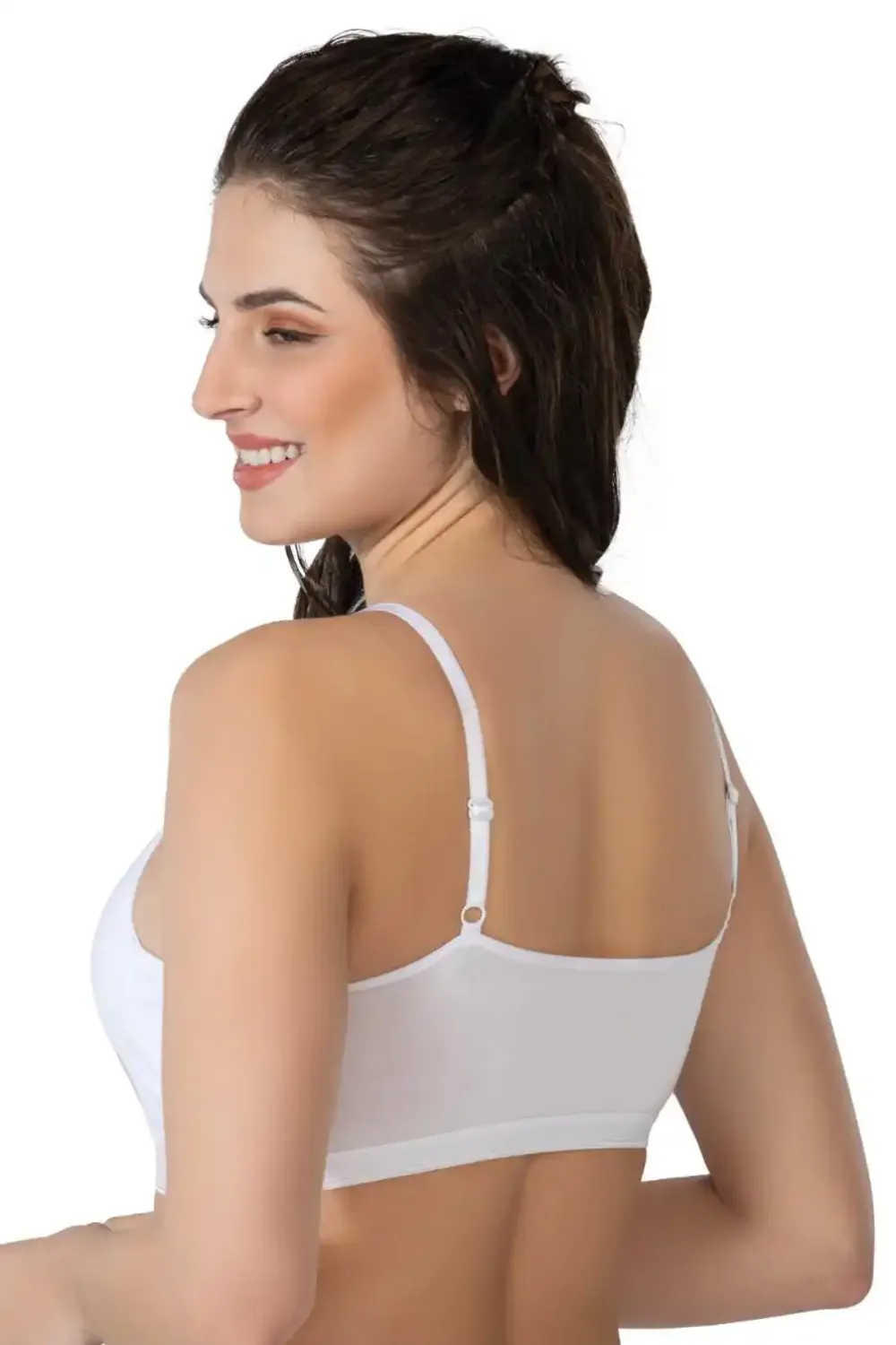 Beyaz Modal Cotton Kaplı Büstiyer