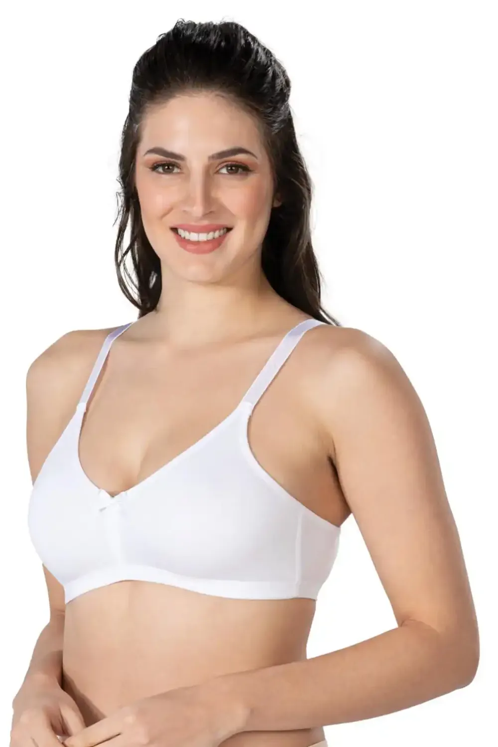 Beyaz Modal Cotton Sütyen