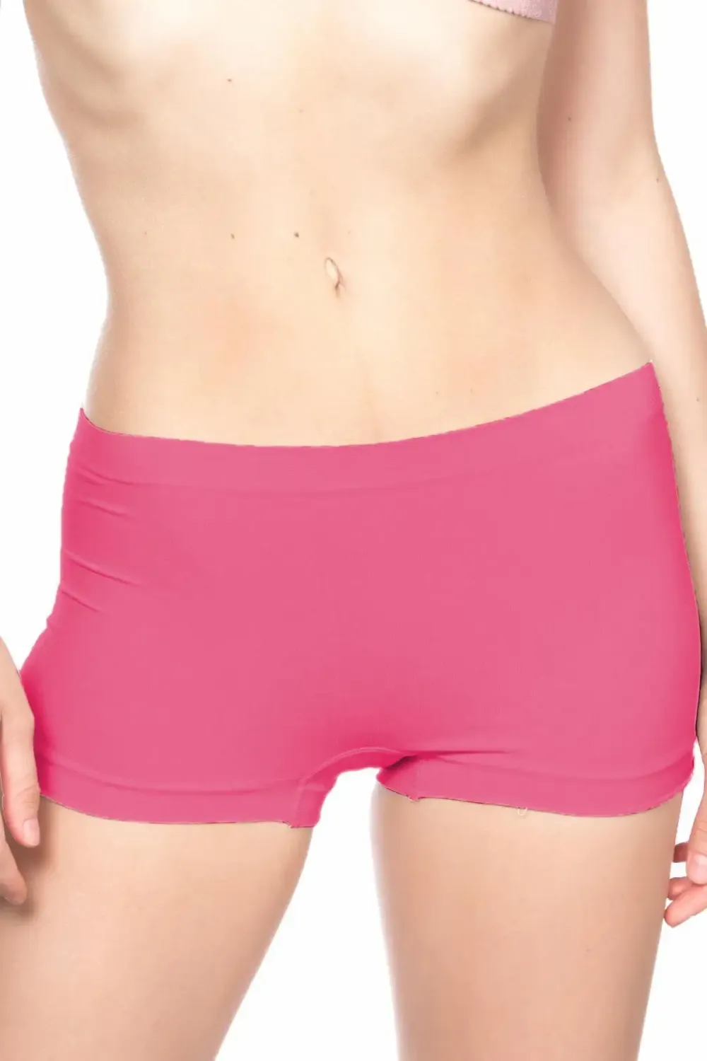 Dikişsiz Form Fuşya Soft Boxer