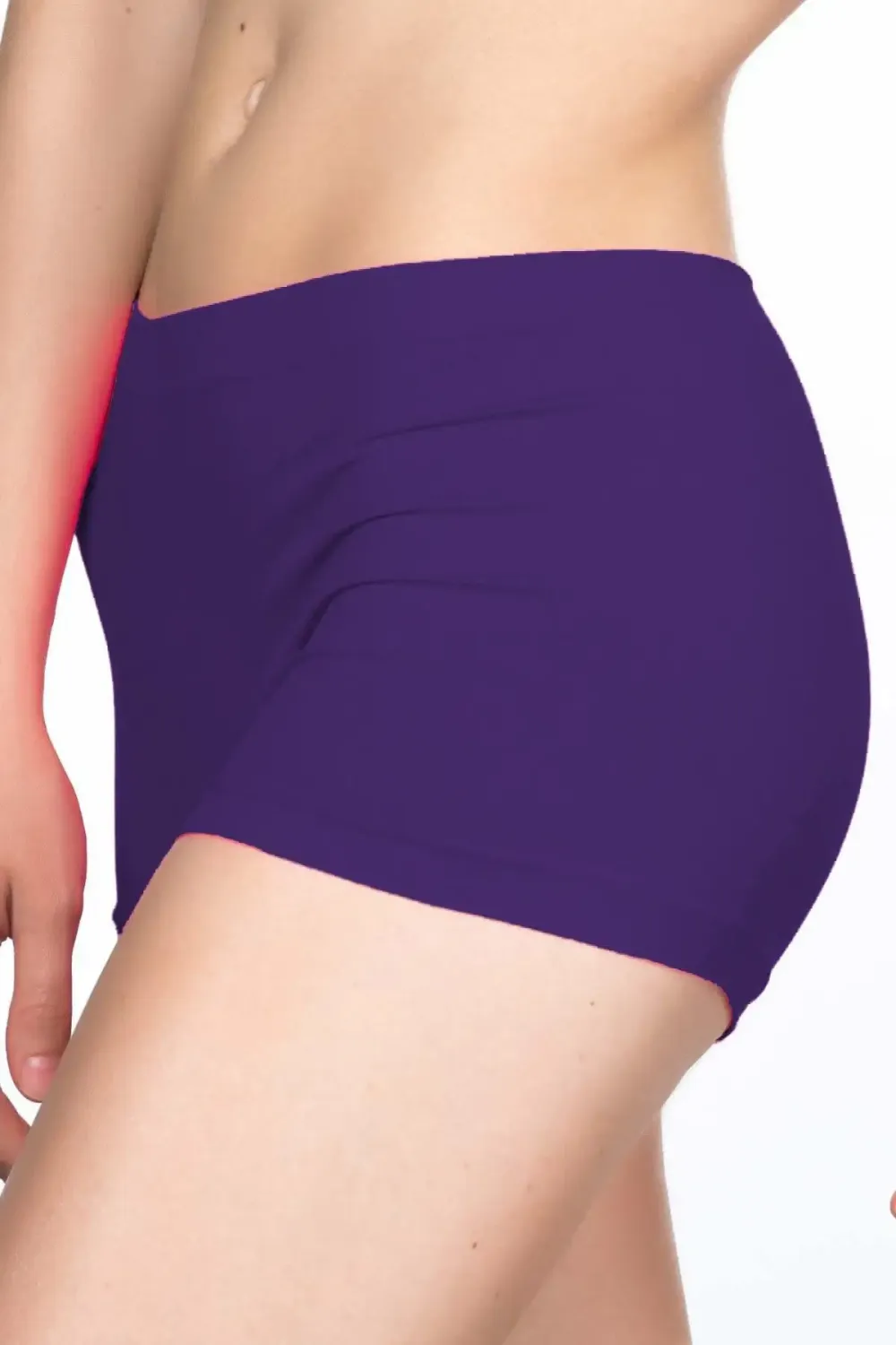 Dikişsiz Form Mor Soft Boxer