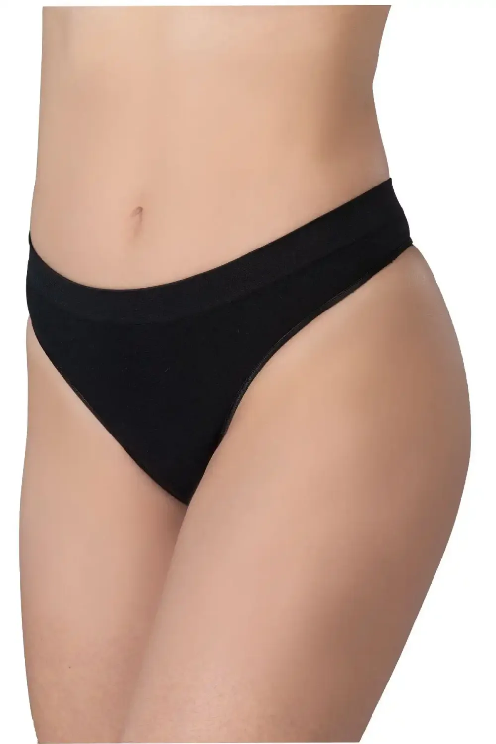Siyah String Külot