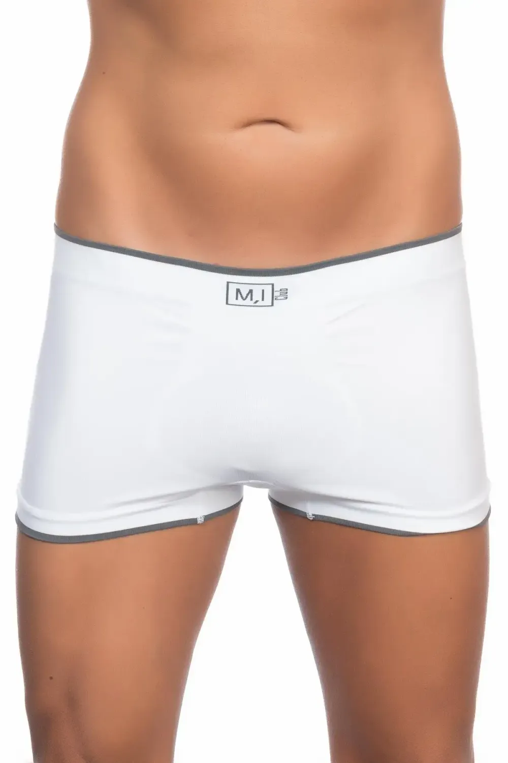 Soft Esnek Erkek Beyaz Boxer