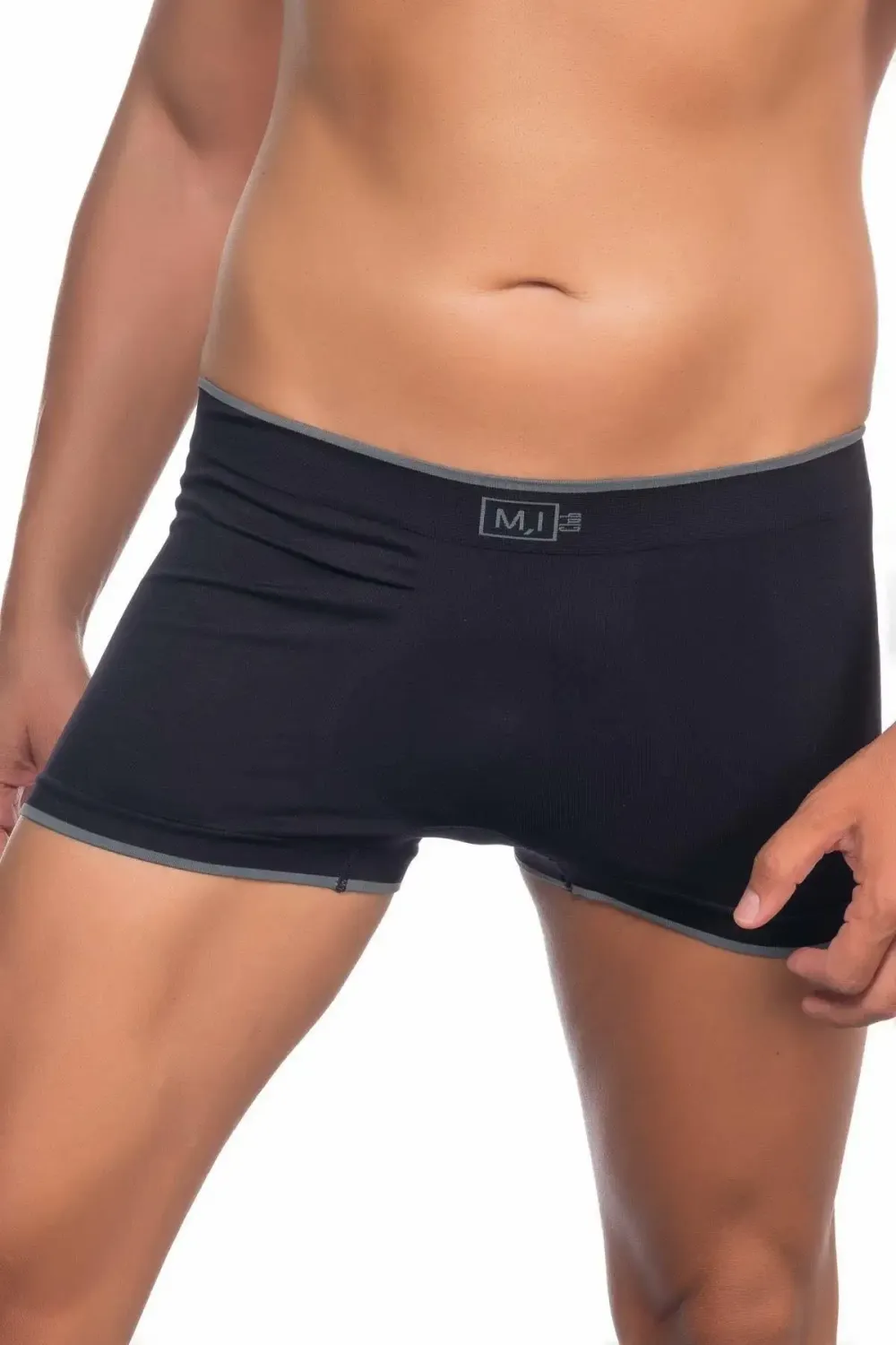 Soft Esnek Erkek Siyah Boxer