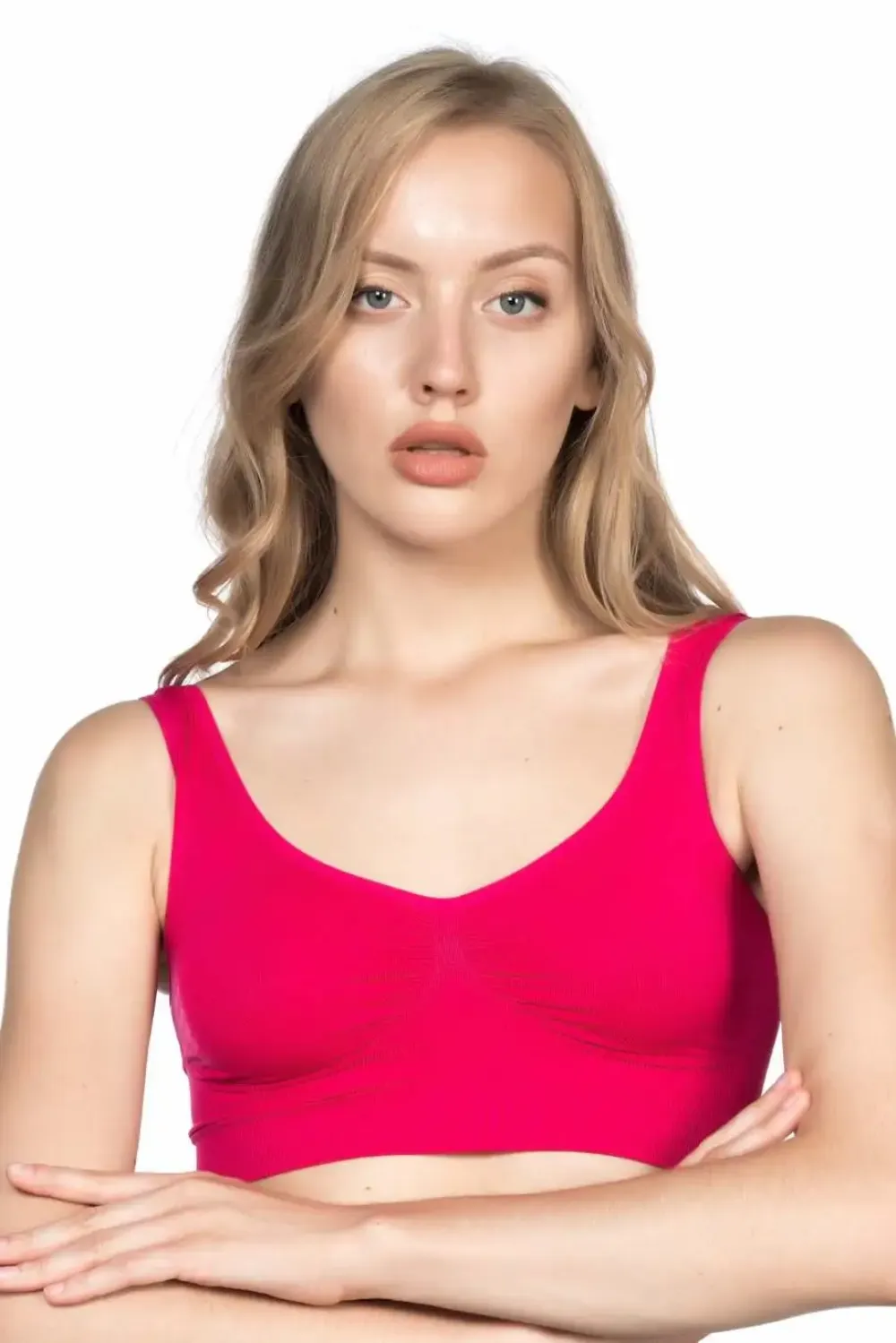 Soft Kalın Mürdüm Askı Büstiyer