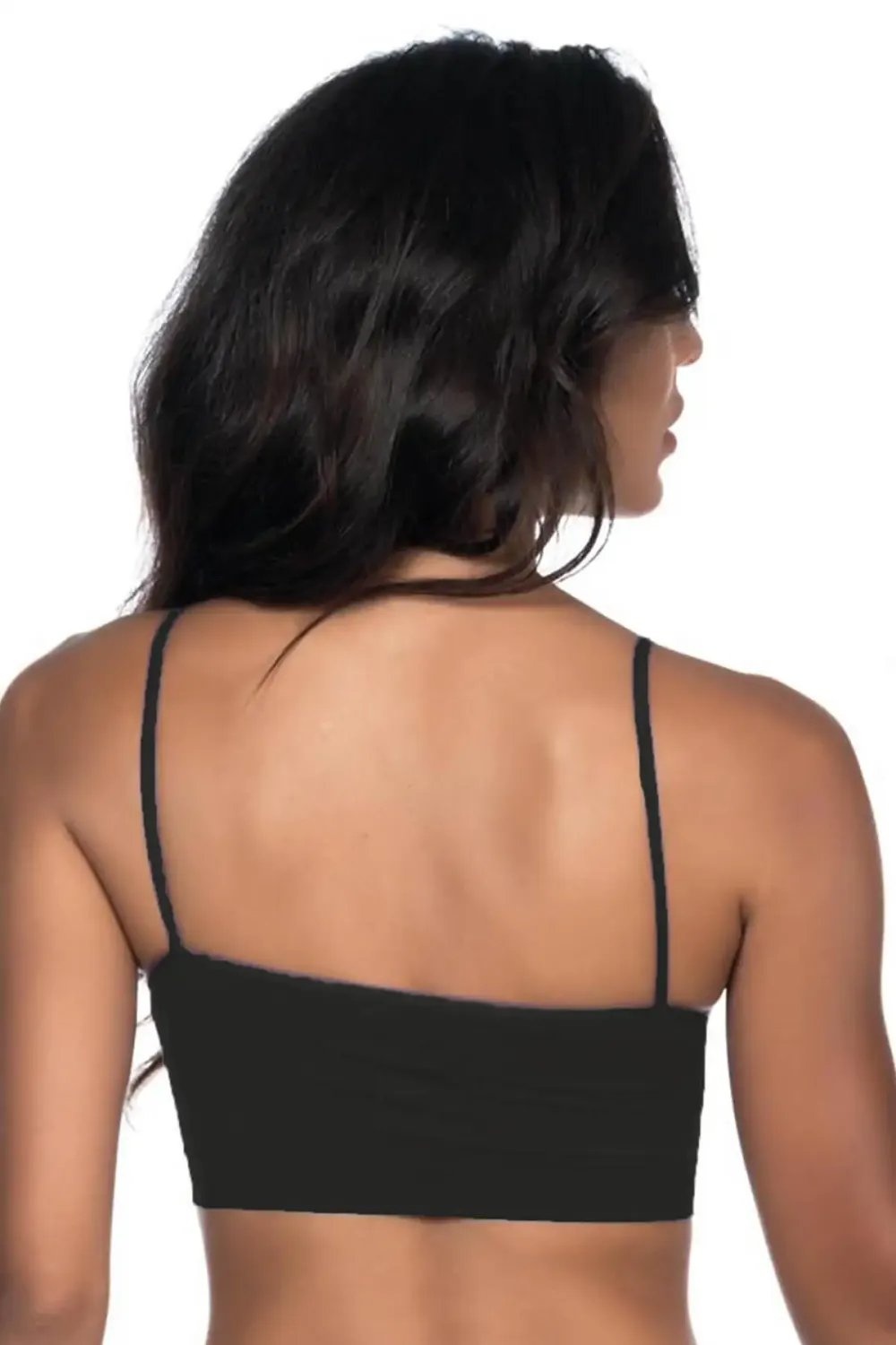 Siyah Soft Balensiz İp Askı Büstiyer