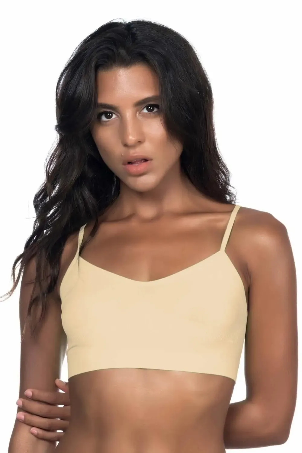 Soft Ten Rengi İp Askı Büstiyer