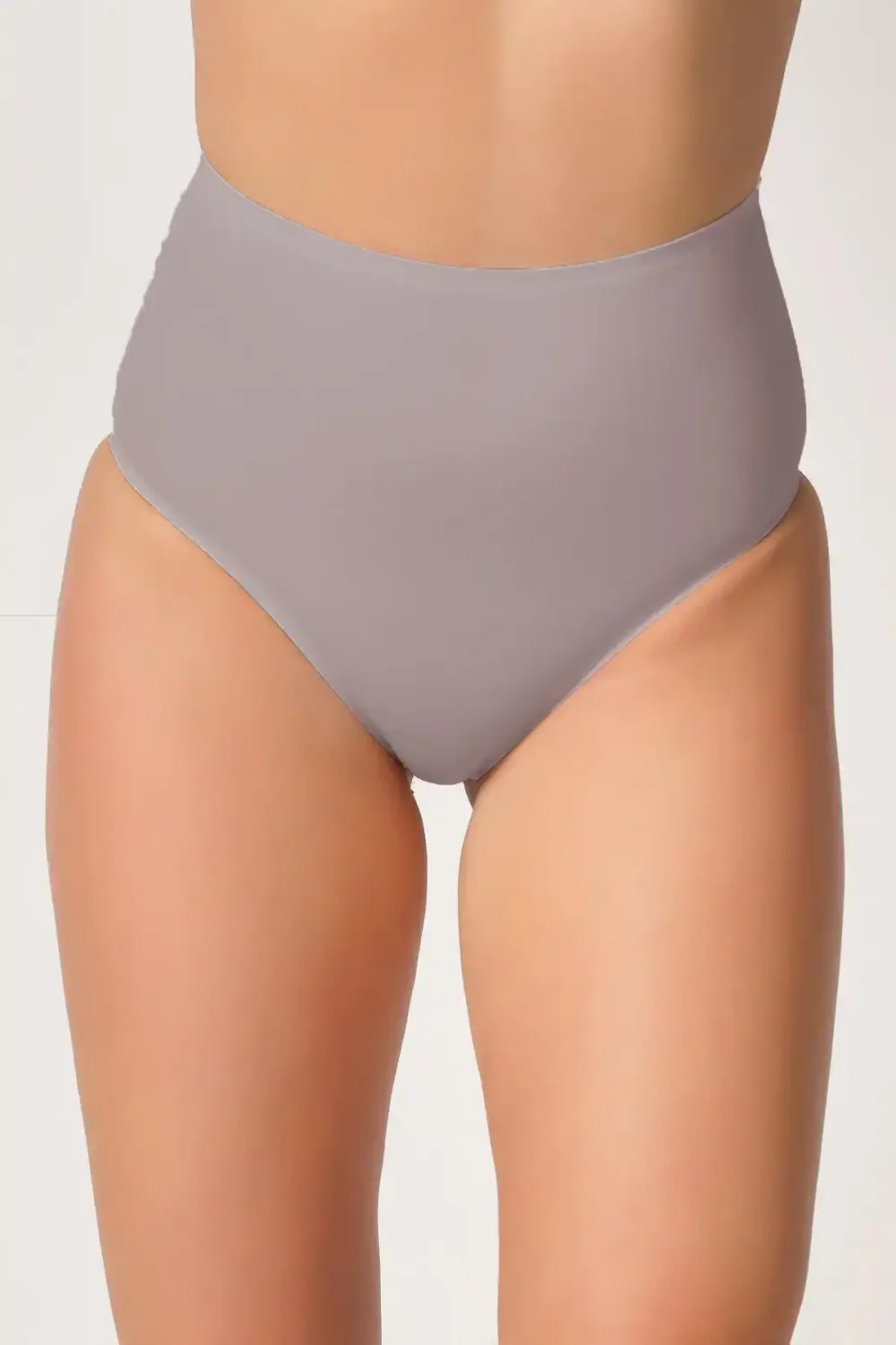 Vizon Yapıştırma Lazer Kesim Kadın Brezilya Slip