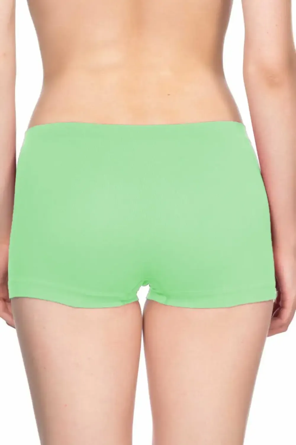 Dikişsiz Form Yeşil Soft Boxer
