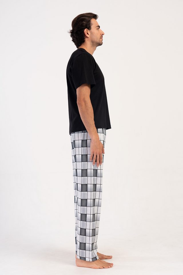 Erkek Gri Suprem Cepli Tek Pijama Altı
