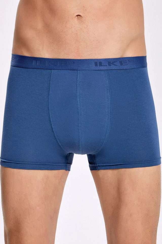 Erkek Lacivert İndigo Pamuklu Boxer 2'li Set