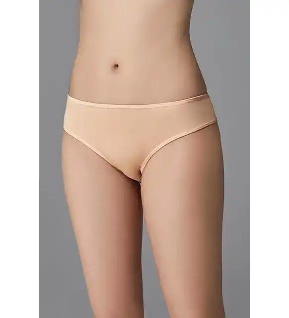 Kadın Siyah Beyaz Ten 5'li Klasik Slip Külot