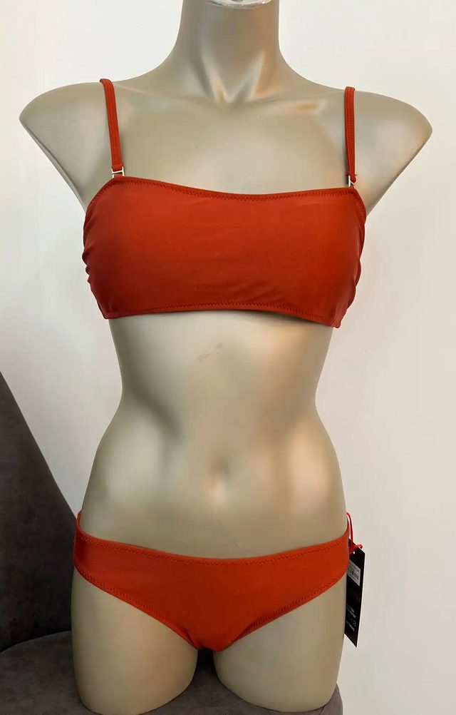 Kahverengi Düz Bikini Altı