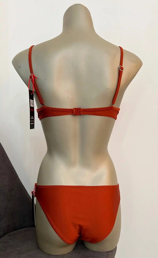 Kahverengi Düz Bikini Altı