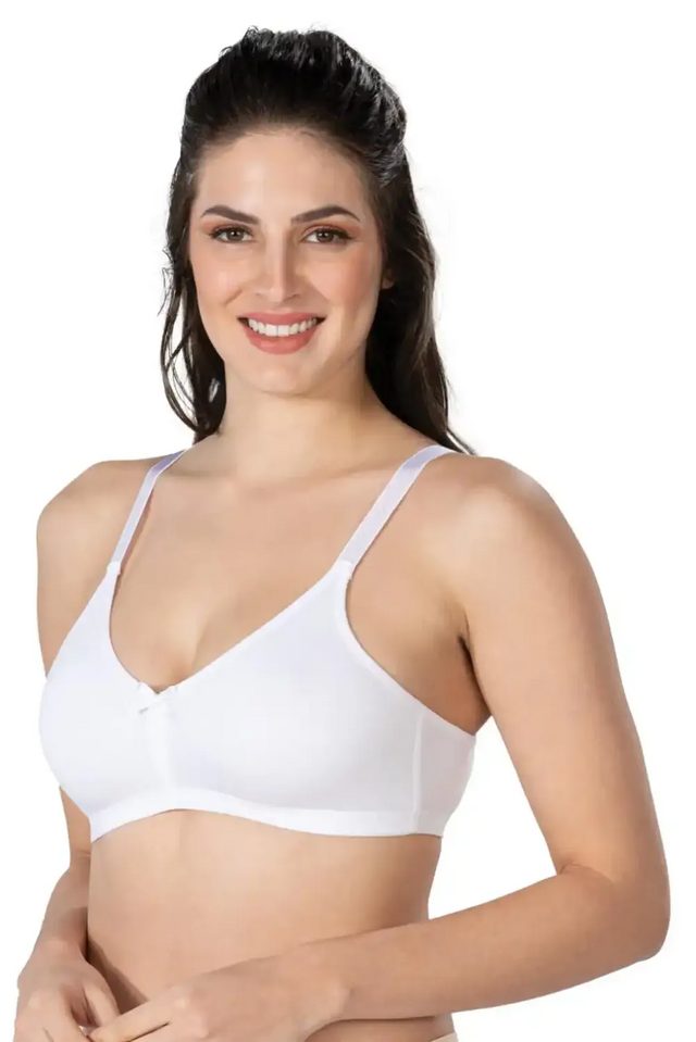 Beyaz Modal Cotton Sütyen