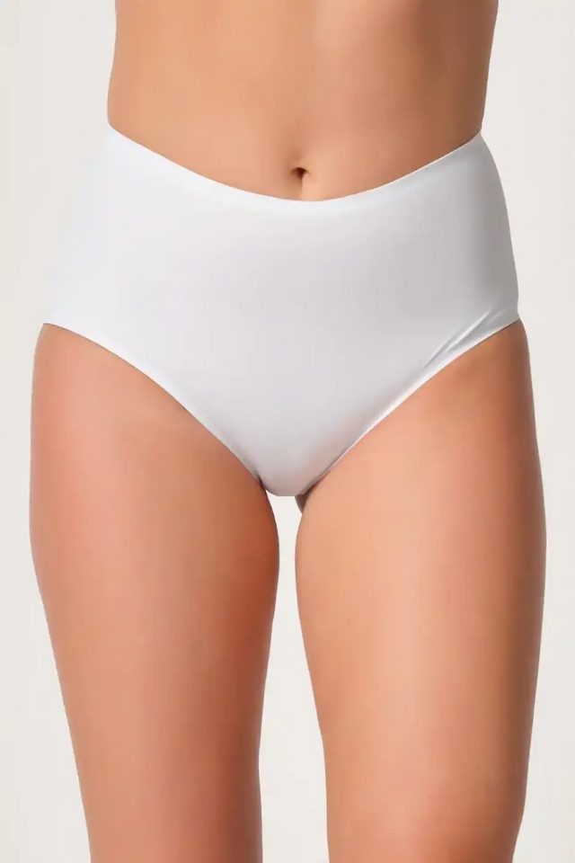 Beyaz Yapıştırma Lazer Kesim Brezilya Slip