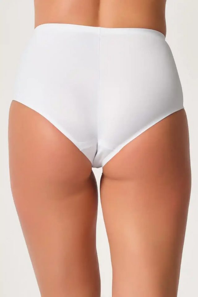Beyaz Yapıştırma Lazer Kesim Brezilya Slip