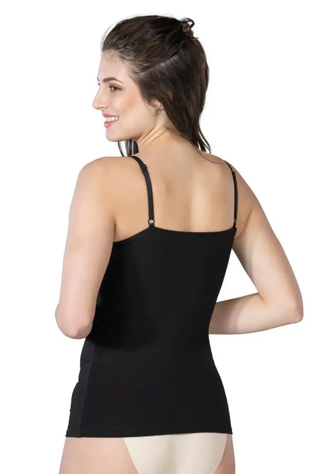 Siyah Modal Cotton Emzirme Atlet