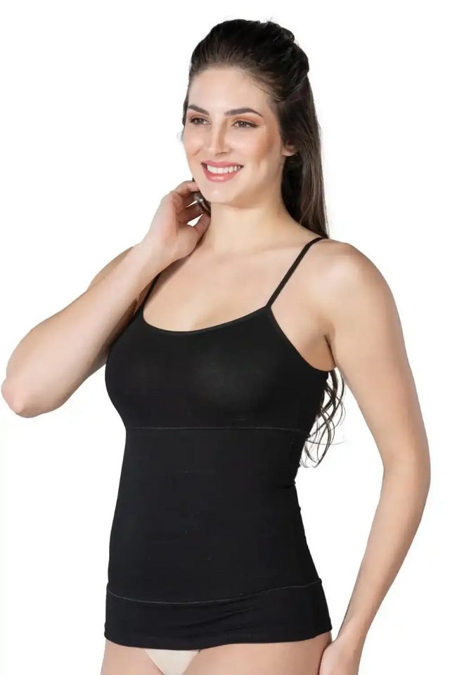 Siyah Modal Cotton Kadın Atlet Korse