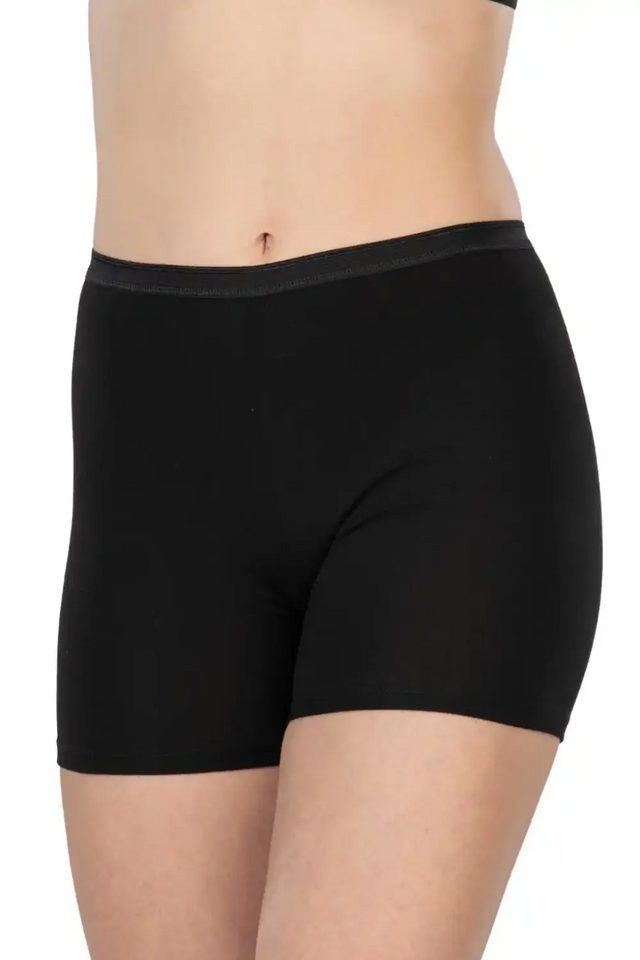 Siyah Modal Cotton Mini Tayt