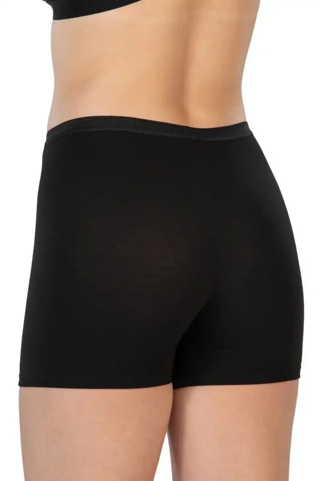 Siyah Modal Cotton Mini Tayt
