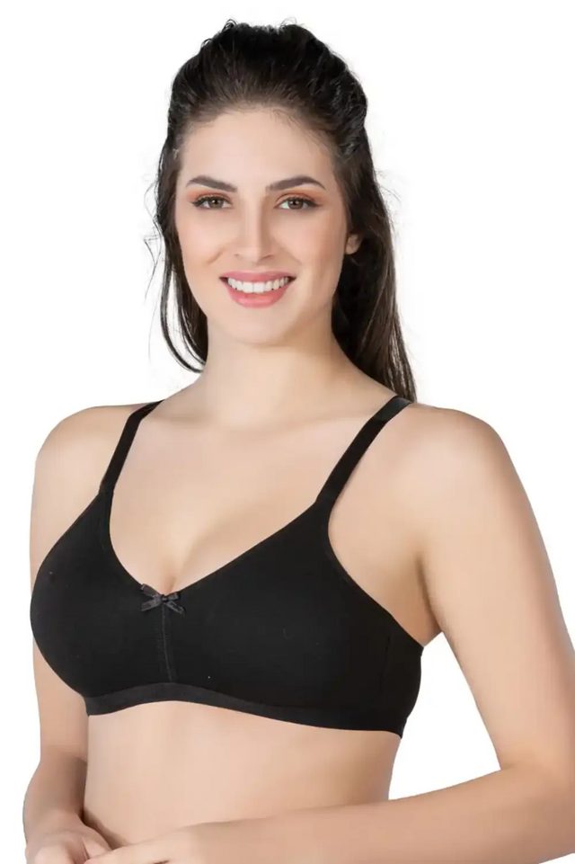 Siyah Modal Cotton Sütyen