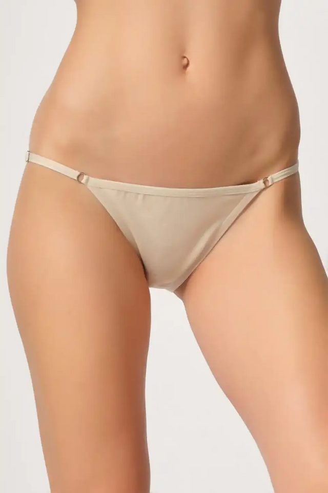 Ten Rengi Destekli Kadın Bikini Altı