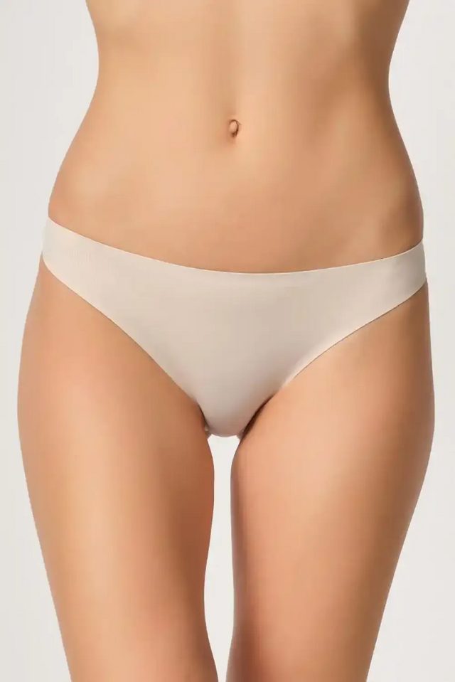 Ten Rengi Yapıştırma Lazer Kesim String Külot