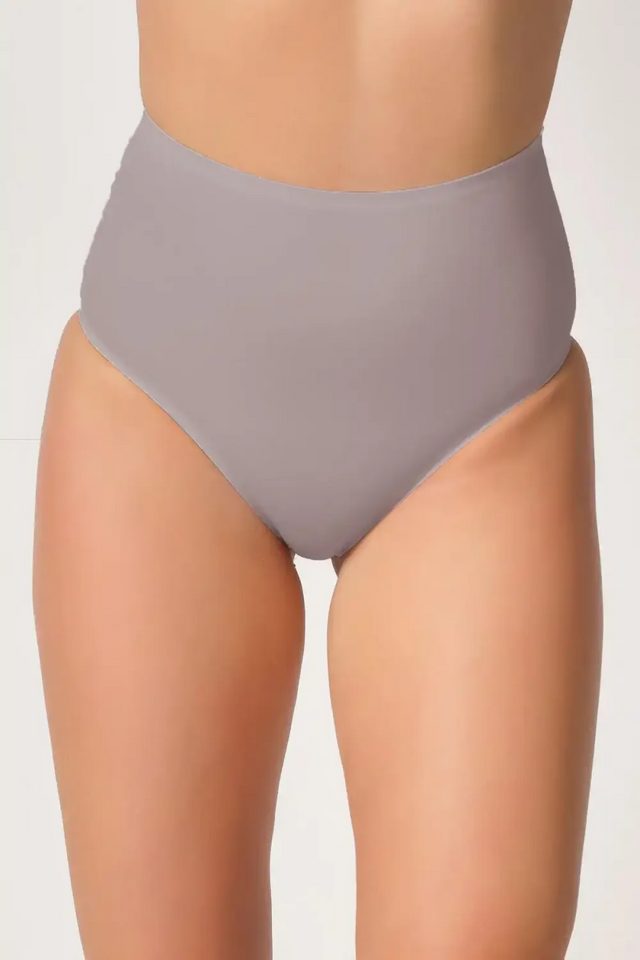 Vizon Yapıştırma Lazer Kesim Kadın Brezilya Slip